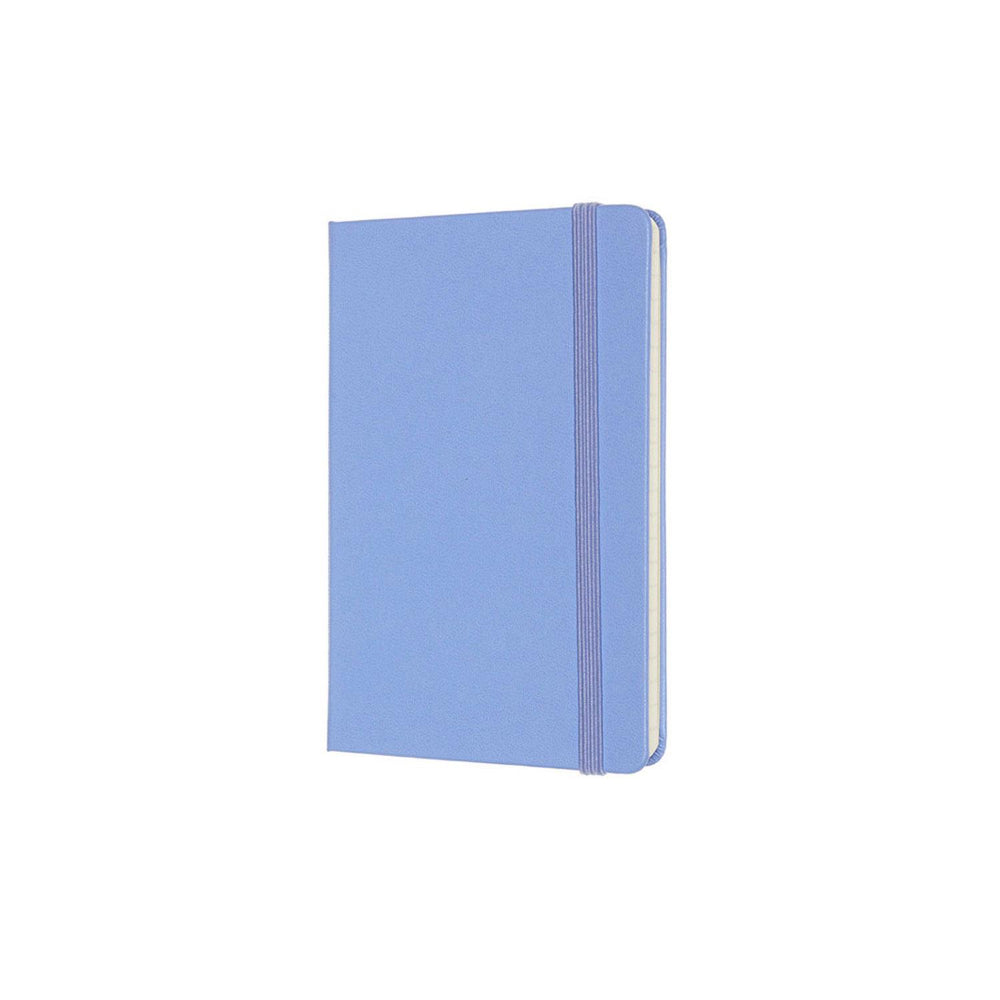 Moleskine Classic Pocket Hard Cover Notebook Ruled - Hydrangea Blue