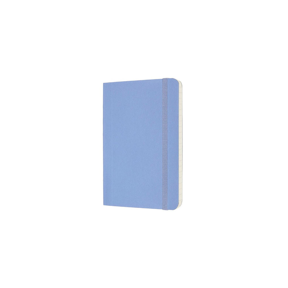 Moleskine Classic Pocket Soft Cover Notebook Ruled - Hydrangea Blue
