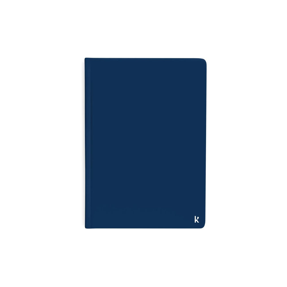 Karst Hard Cover A5 Notebook Dot Grid Navy