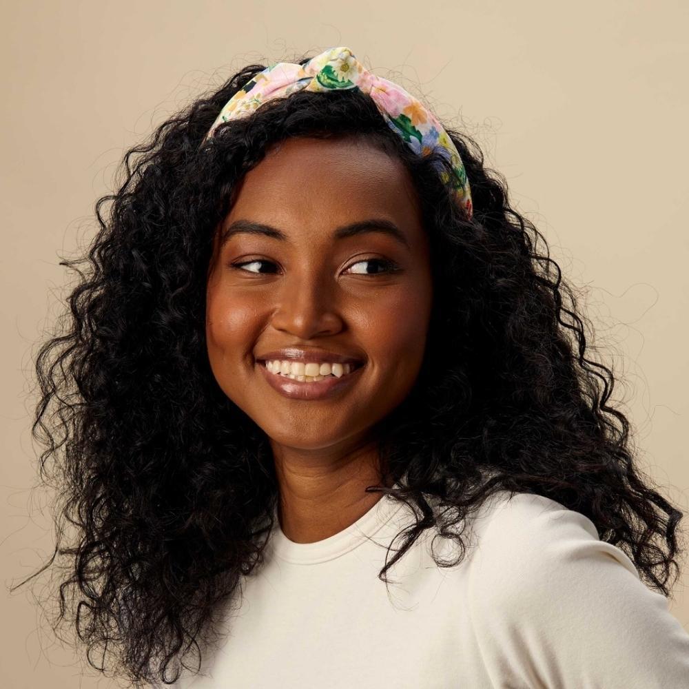 Rifle Paper Co Knotted Headband Marguerite