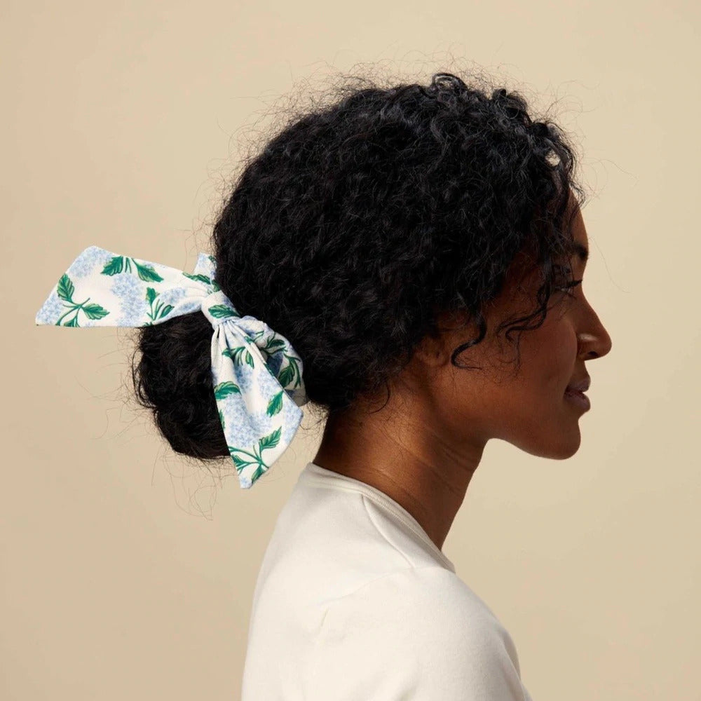 Rifle Paper Co Scrunchie Hydrangea
