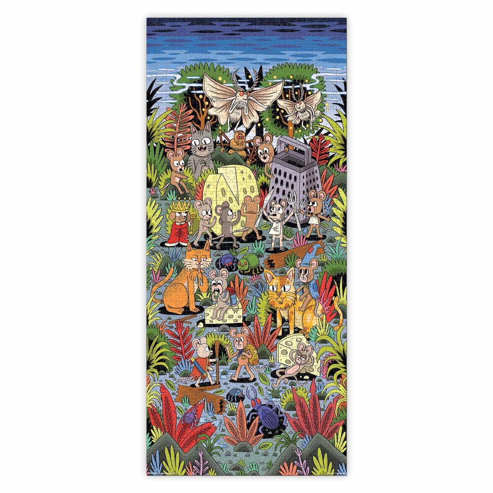 Fred Cheese World 1000 Piece Jigsaw Puzzle