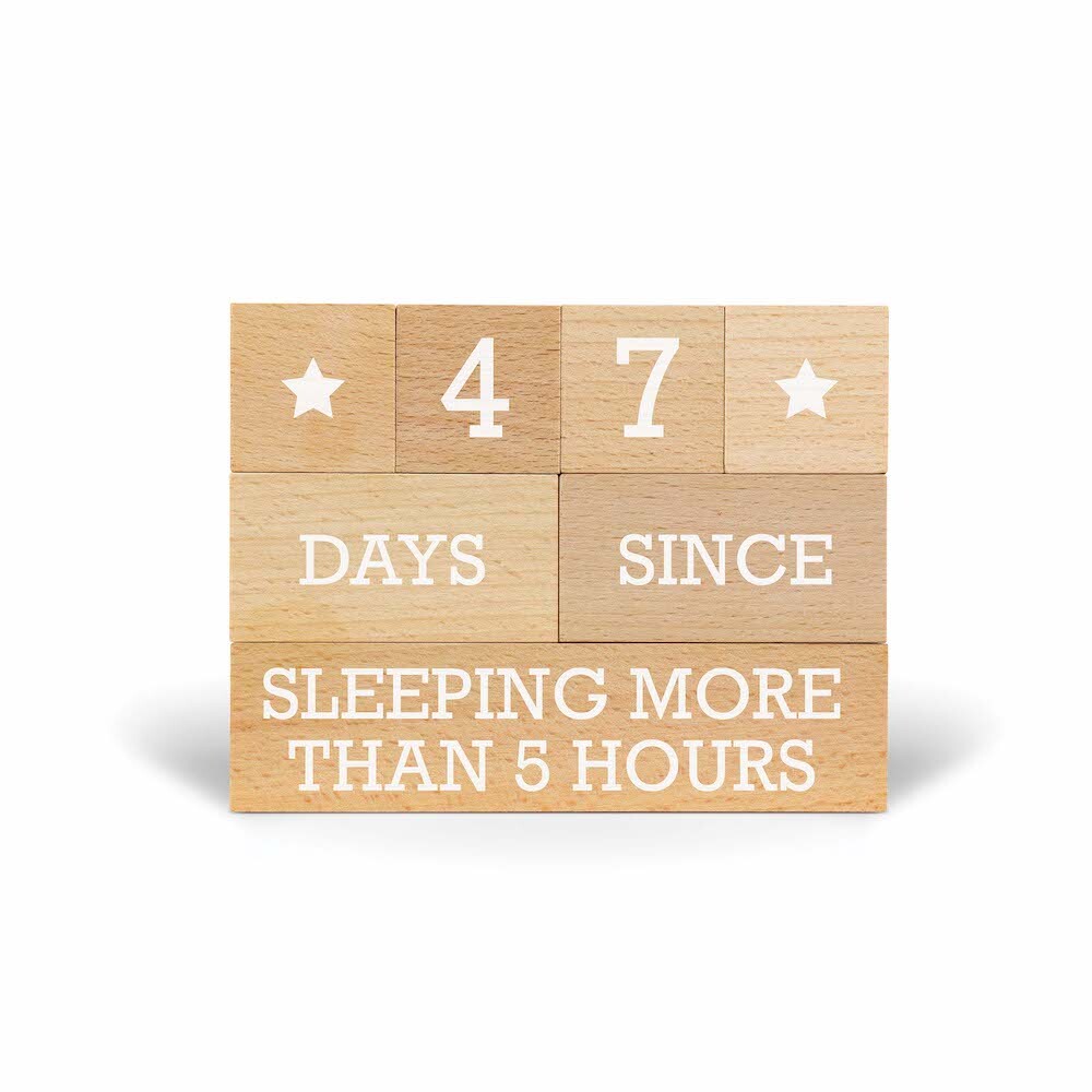 Fred - Who's Counting? Parenting Milestone Blocks
