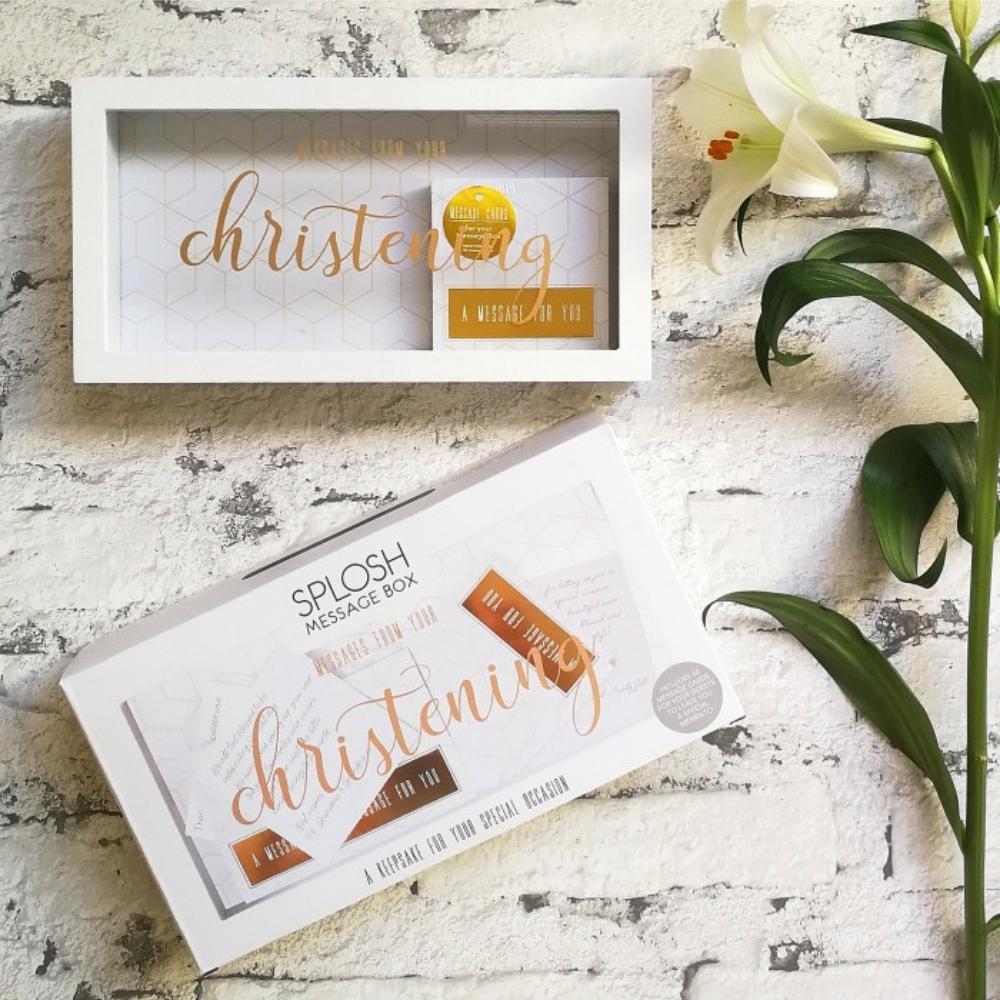 Splosh Christening Message Box