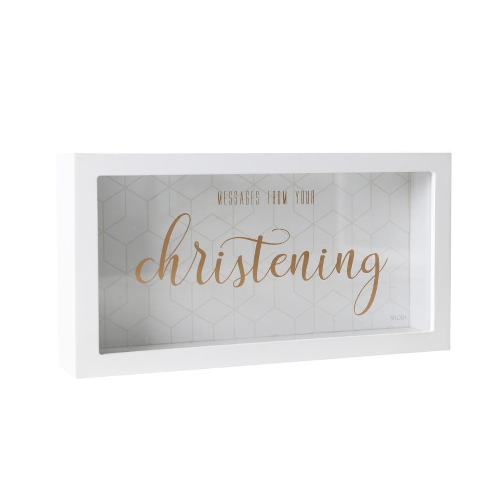 Splosh Christening Message Box