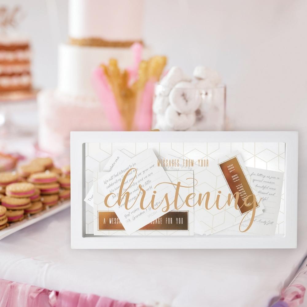 Splosh Christening Message Box