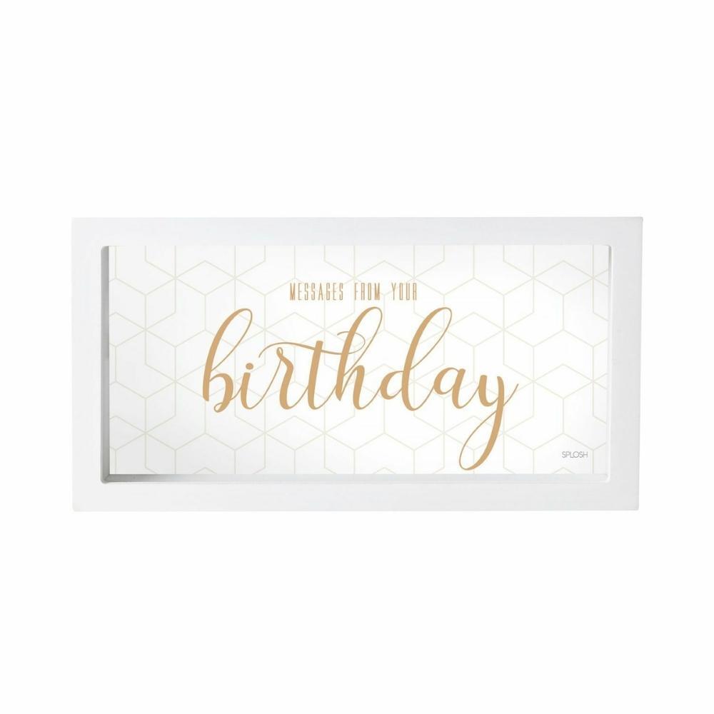 Splosh Birthday Message Box