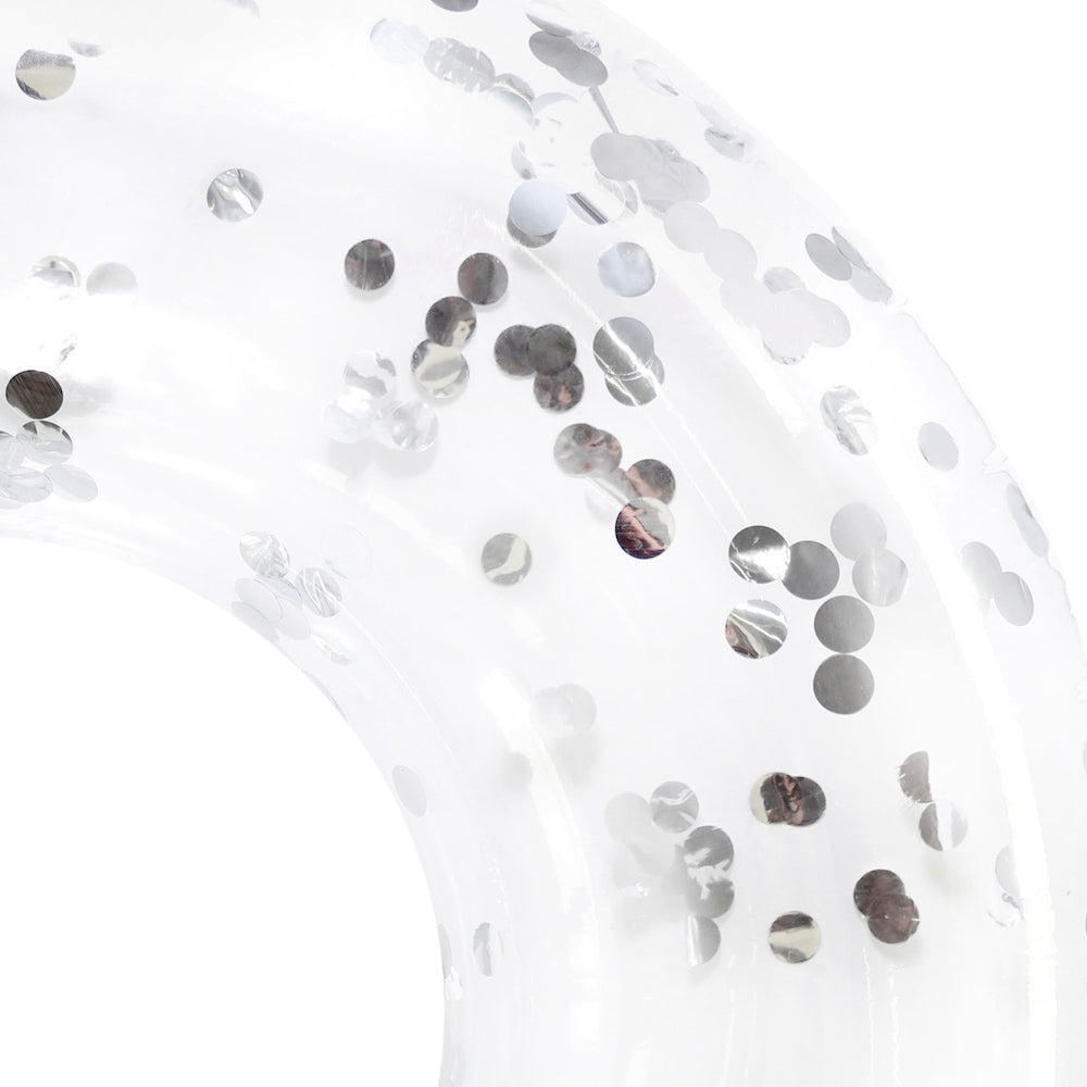 Minnidip Silver Confetti Ring Float