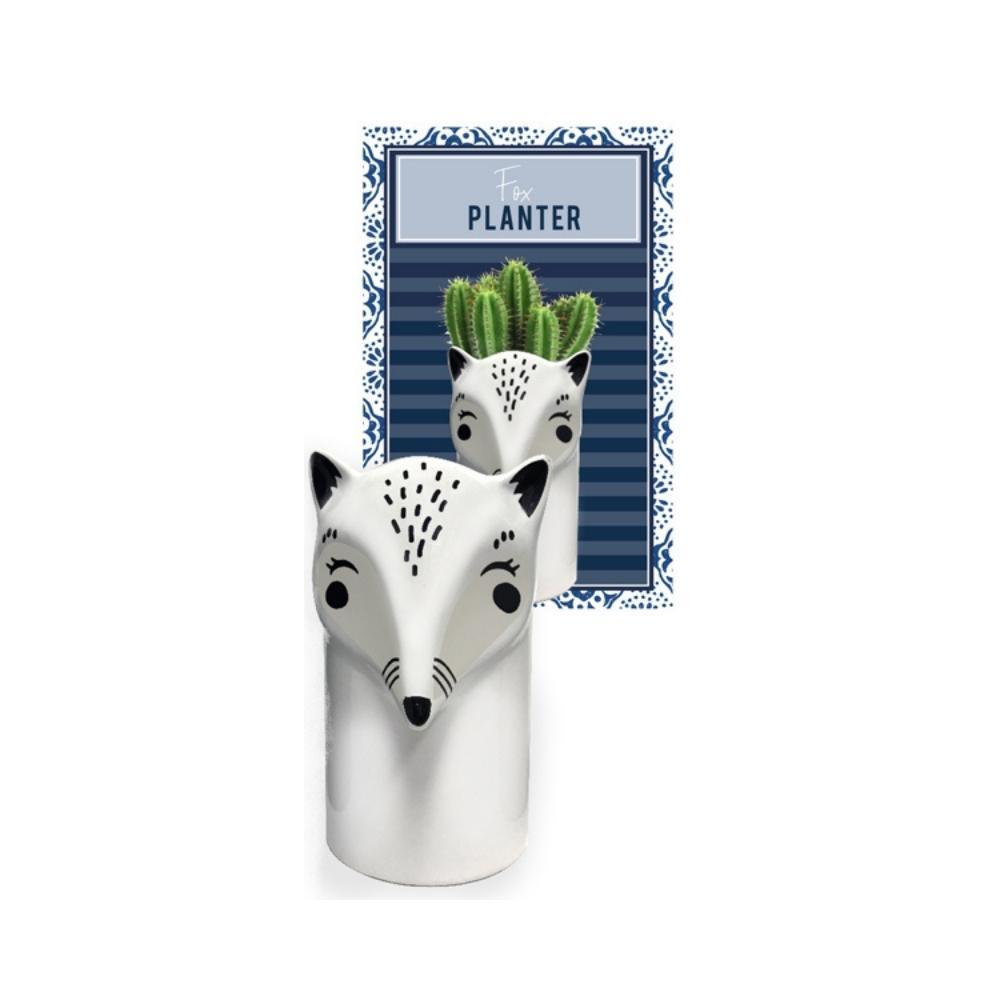 Splosh Ceramic Animal Planter - Fox