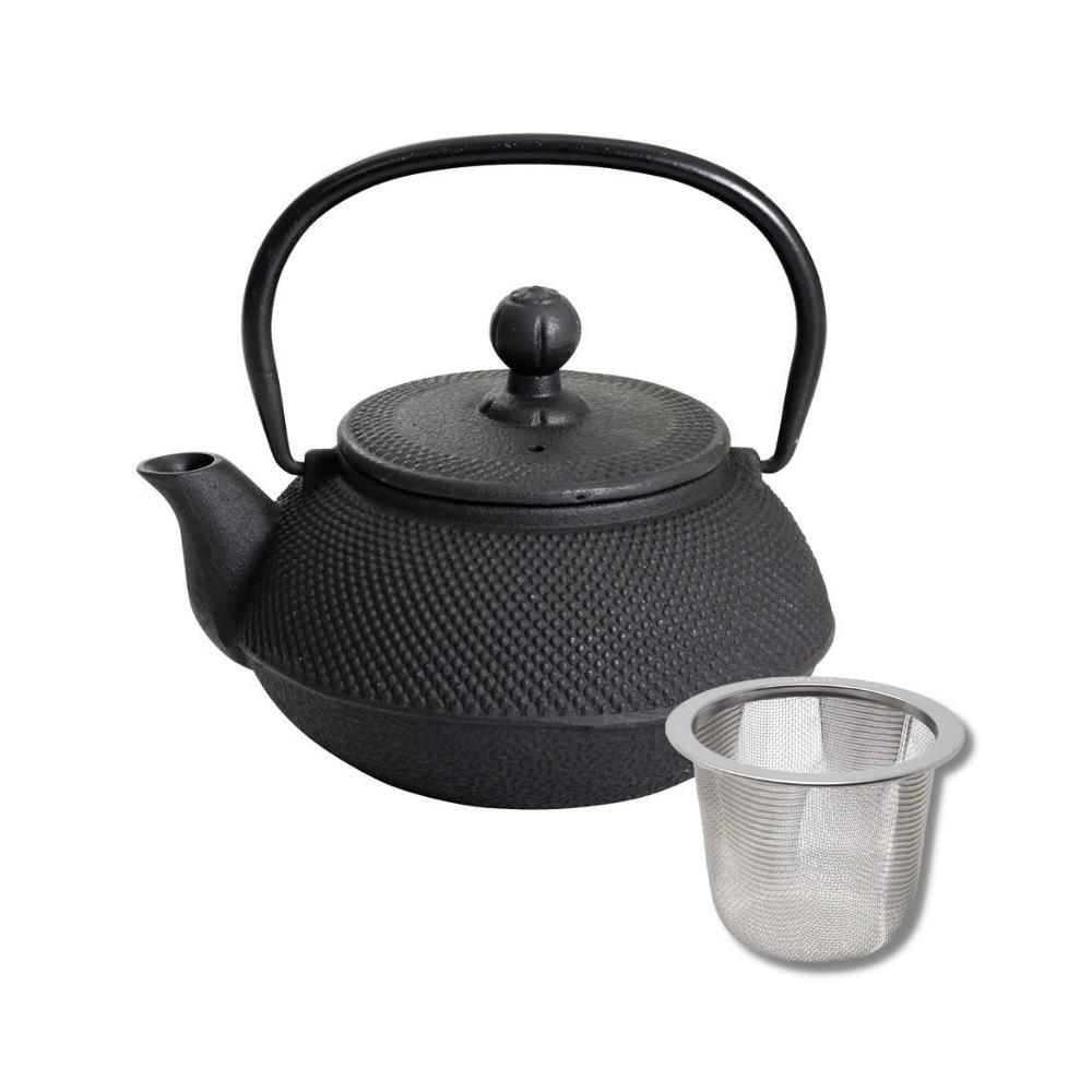 And Ai Cast Iron Tetsubin Teapot Stone Black 600ml
