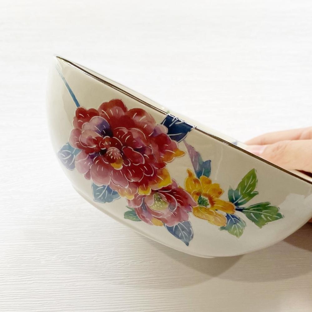 And Ai Minoyaki Hanagoromo Bowls Set of 2