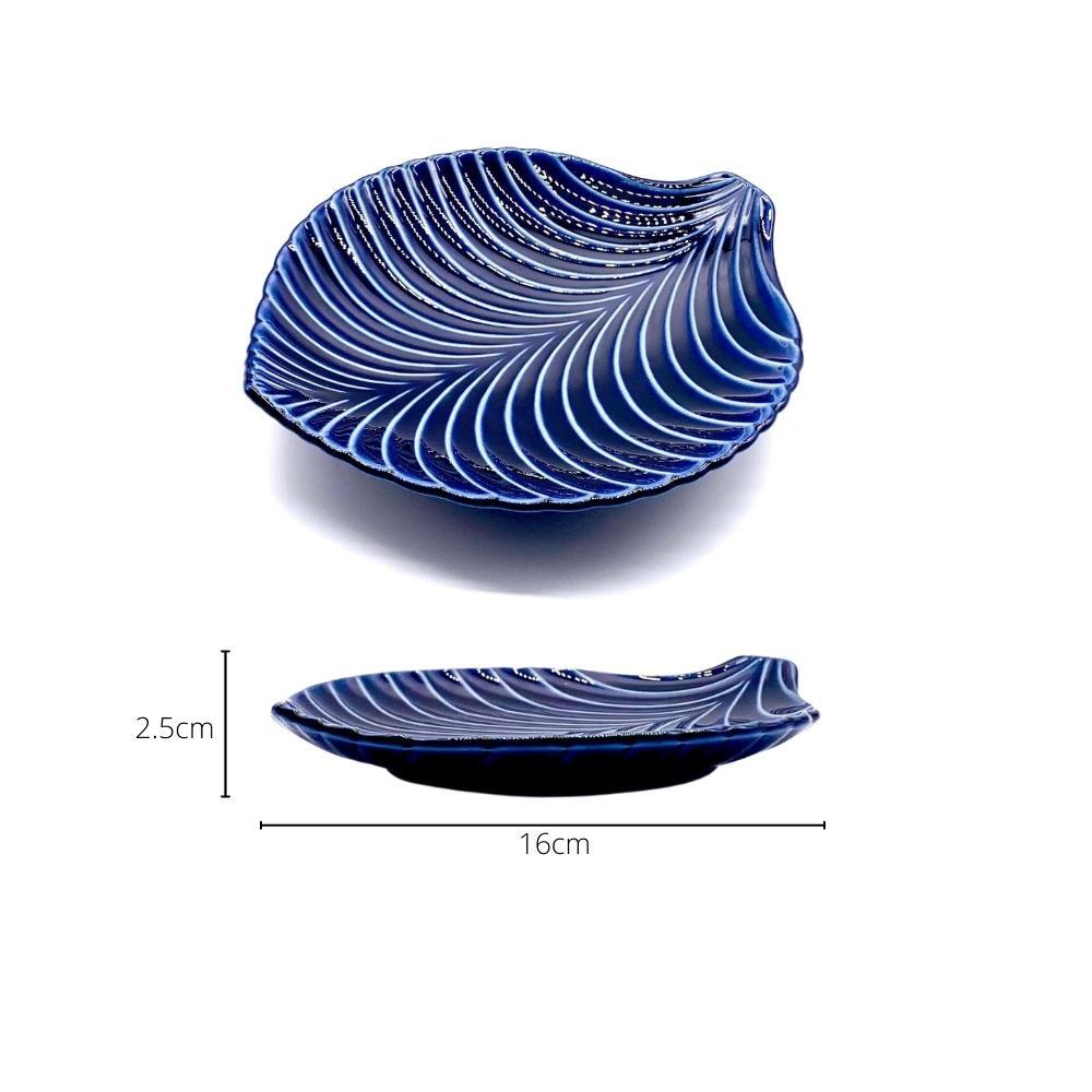Kaneko Pottery Giyaman Leaf Plate