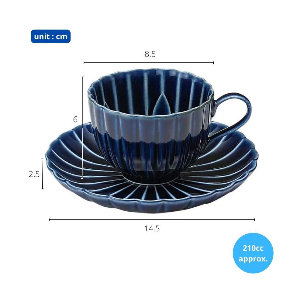 Kaneko Giyaman Coffee Cup & Saucer