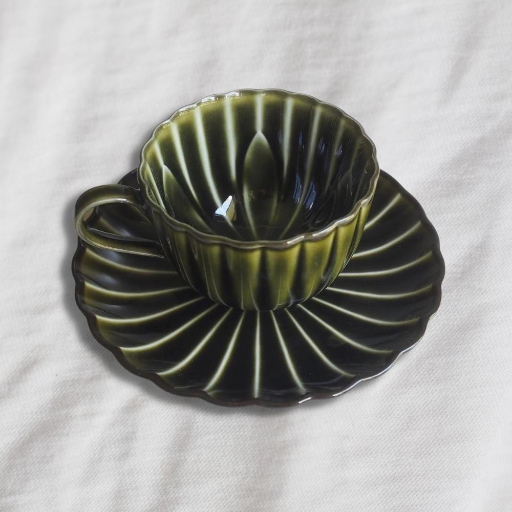 Kaneko Giyaman Coffee Cup & Saucer