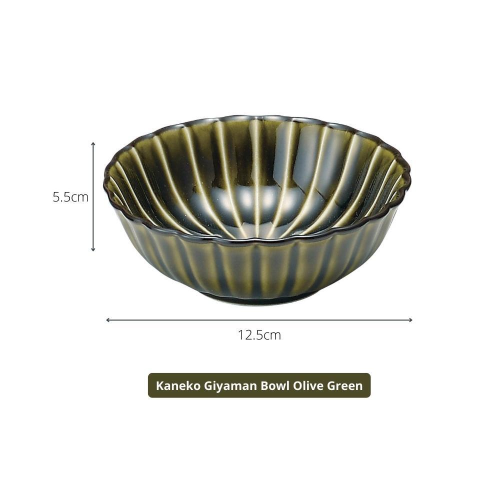 Kaneko Giyaman Bowl Green 12.5cm