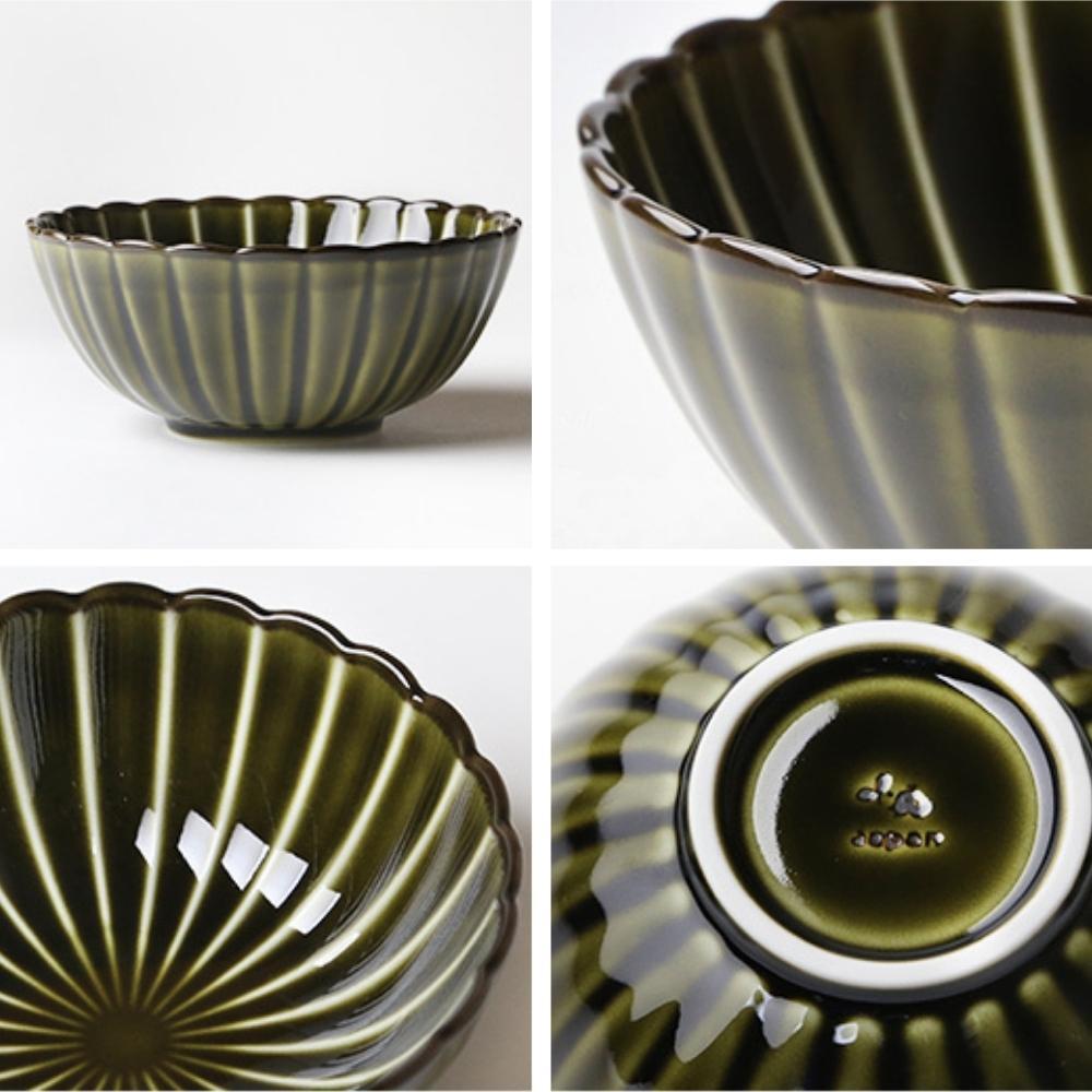 Kaneko Giyaman Bowl Green 12.5cm