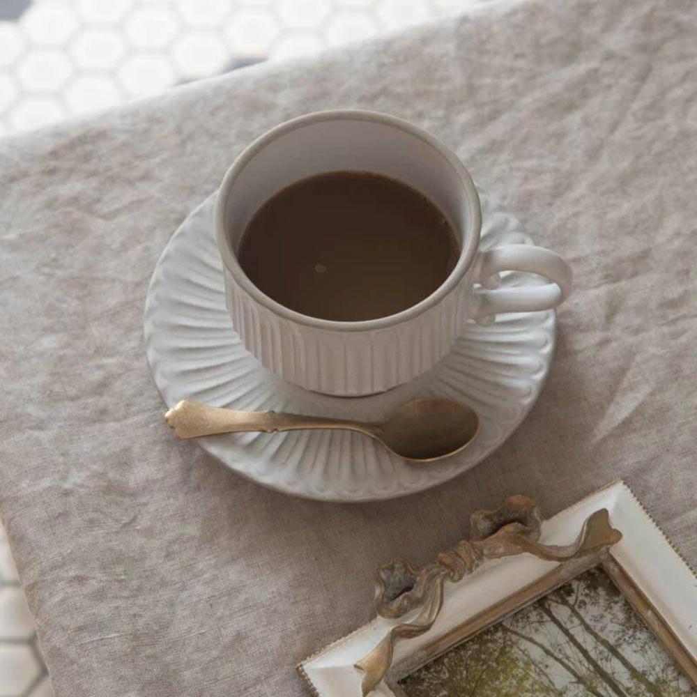 Koyo Japan Storia White Cup & Saucer Set 235ml