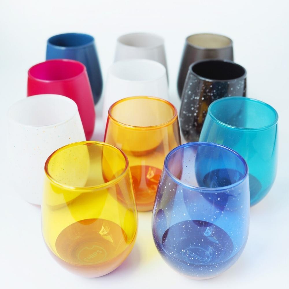 CHIPS Japan Glass Tumbler Sunset