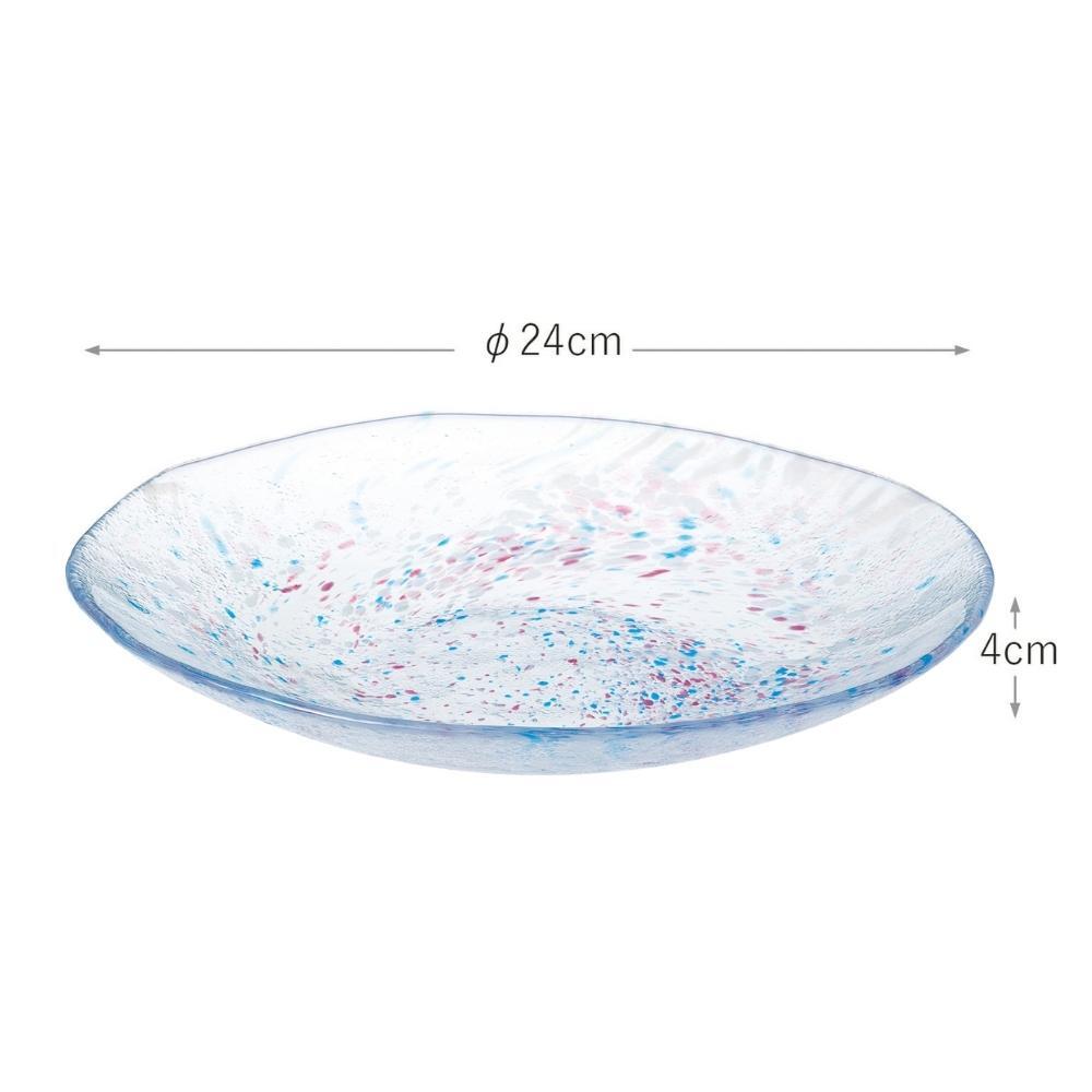 Toyosasaki Colourful Confetti Noodle Plate 24cm