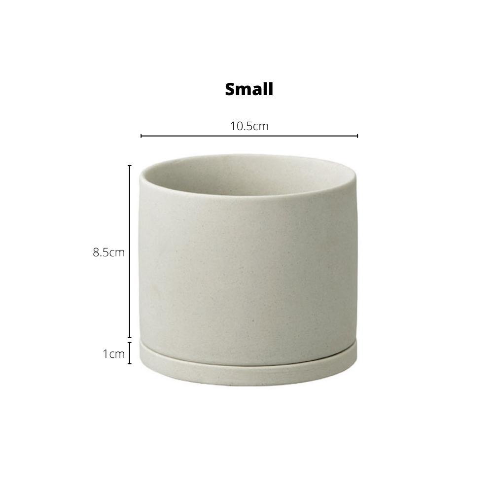 Kinto Plant Pot 191 Earth Grey Small/Medium