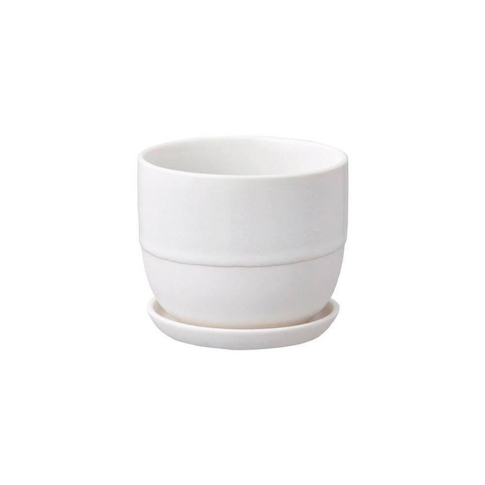 Kinto Plant Pot 193 White Small/Medium