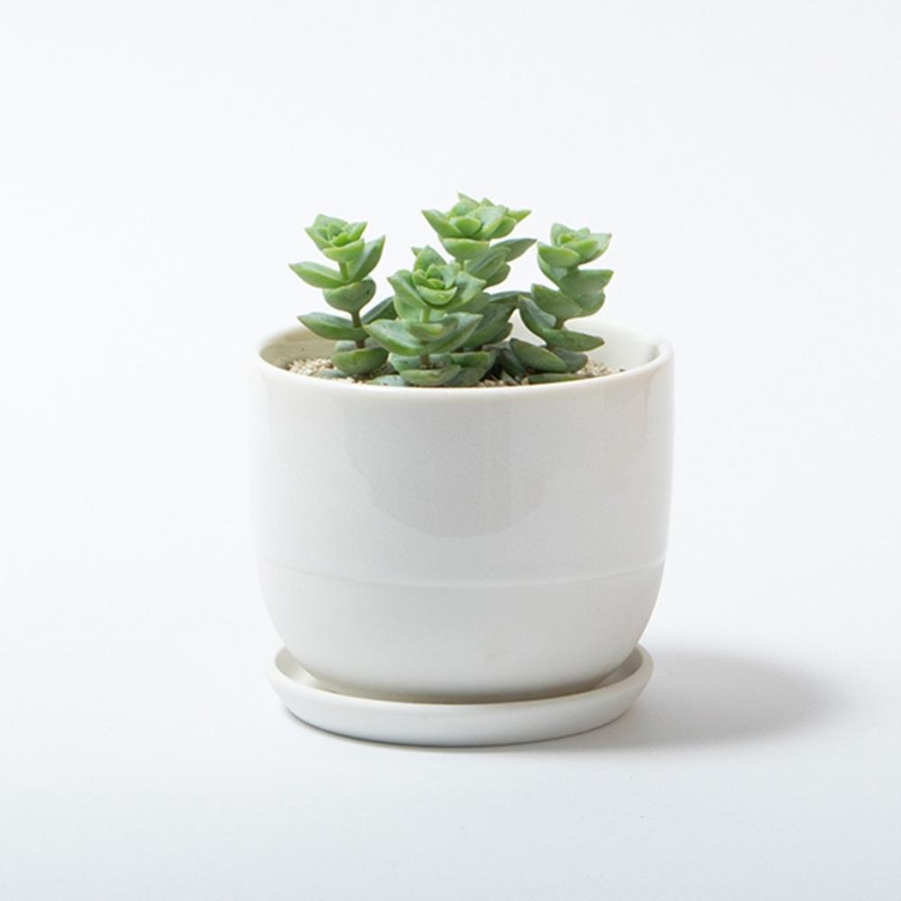 Kinto Plant Pot 193 White Small/Medium