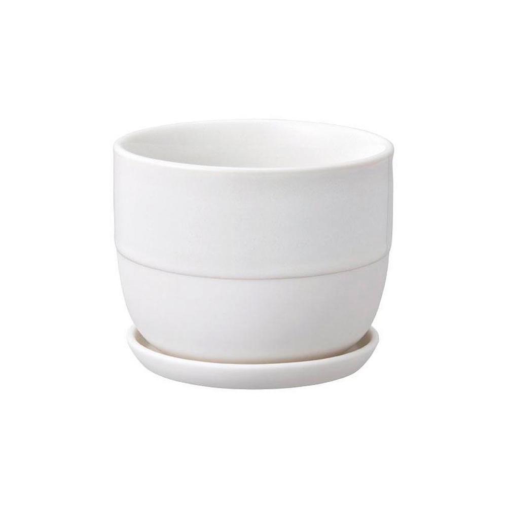 Kinto Plant Pot 193 White Small/Medium