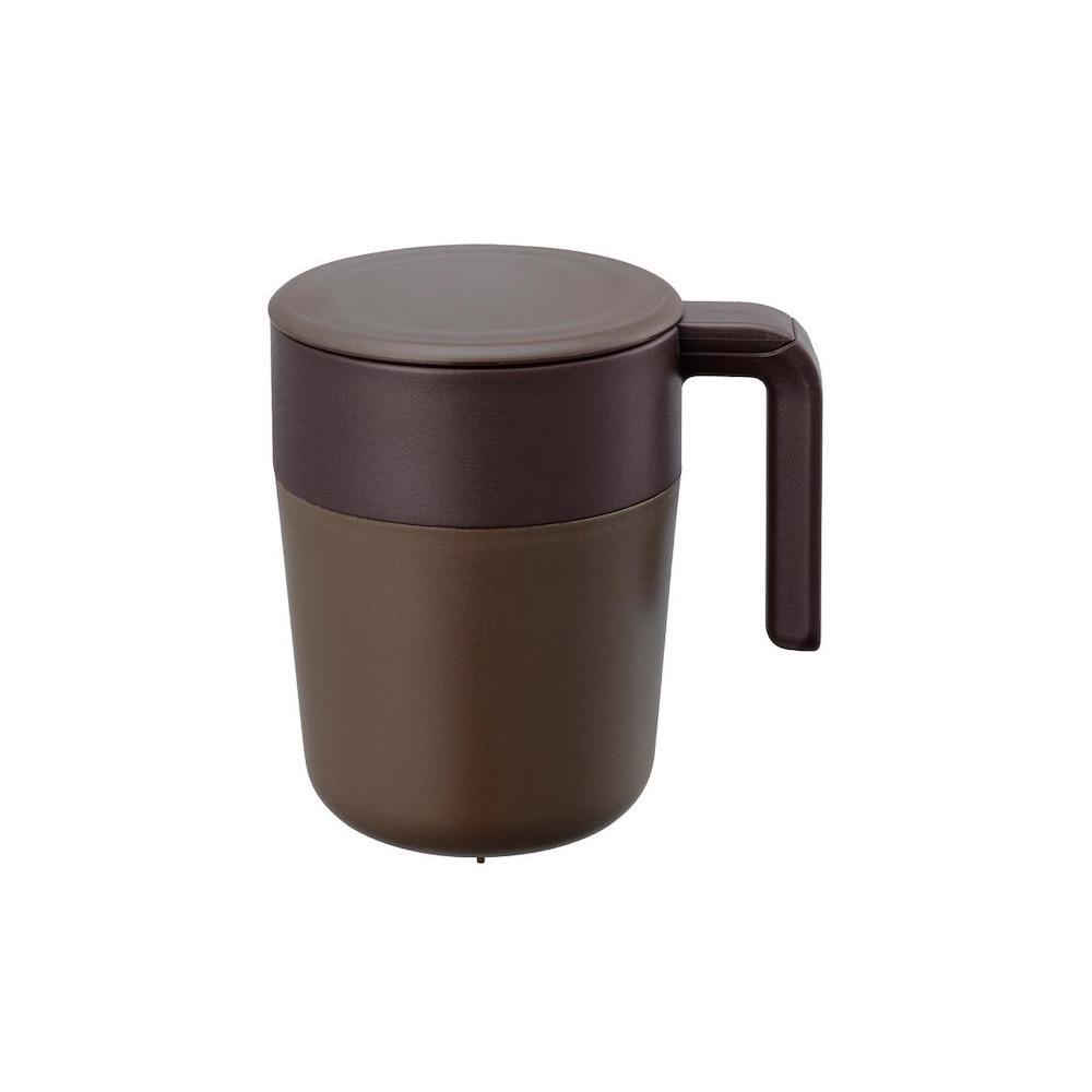 Kinto Cafe Press Mug 260ml Brown