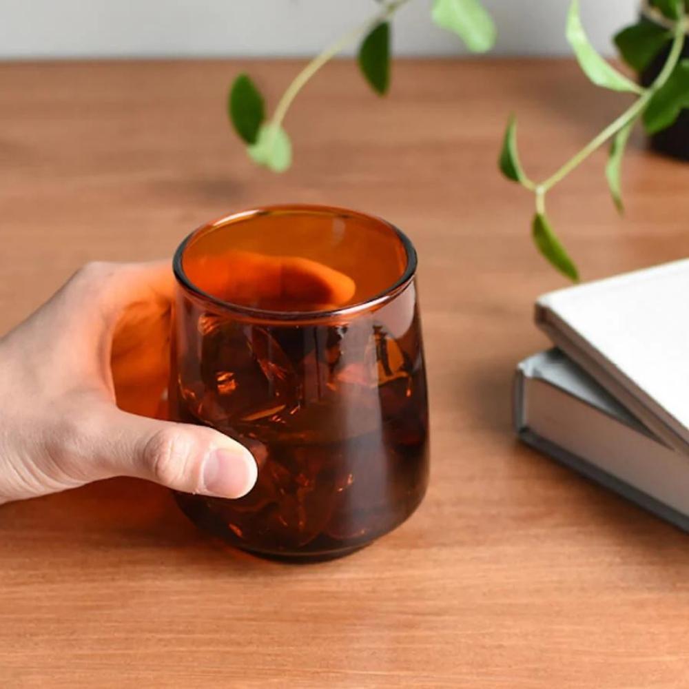 Kinto Sepia Tumbler 270ml Amber