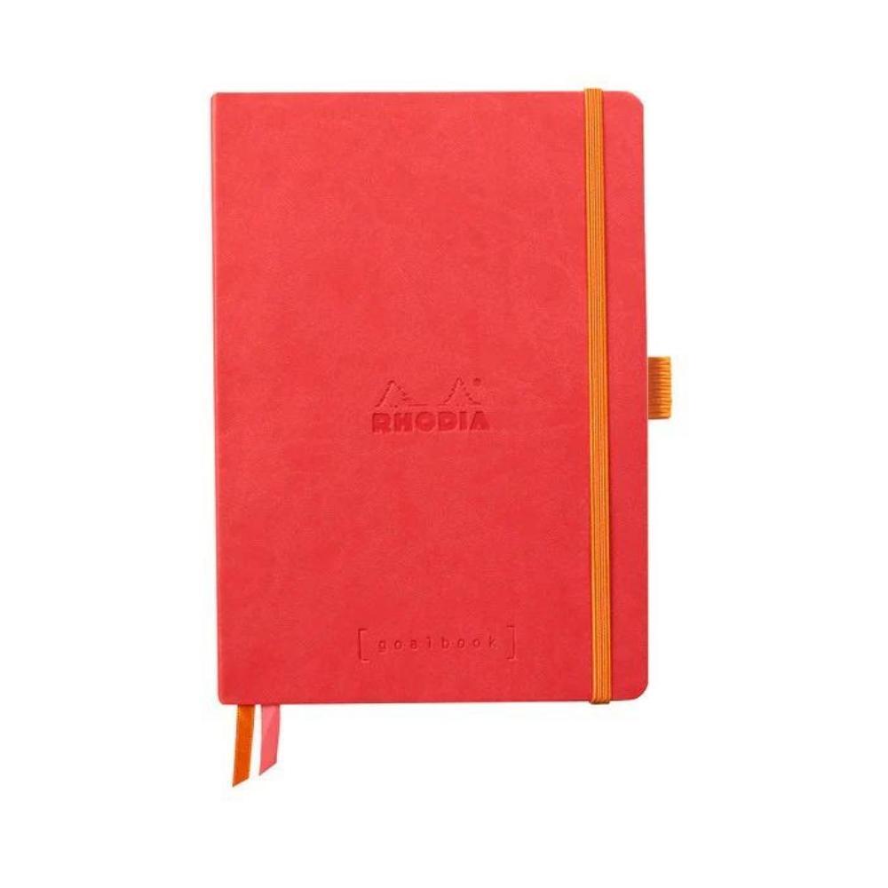 Rhodia Rhodiarama Goal Book Grid A5 Coral