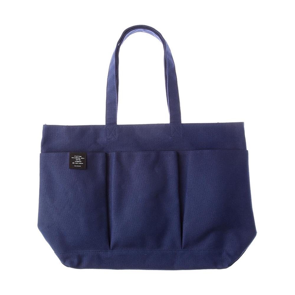 Delfonics Inner Carry Bag with Handle Large Dark Blue