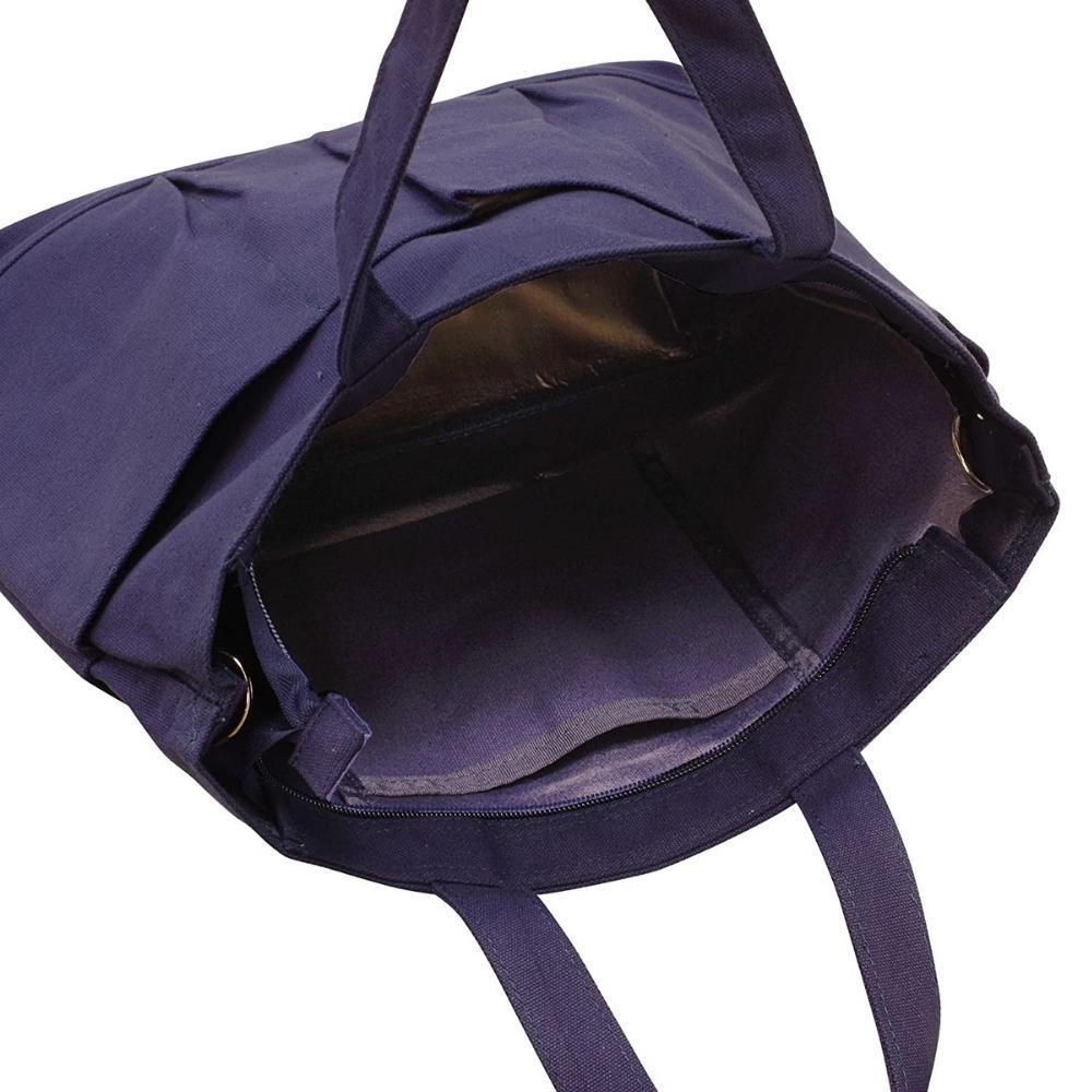 Delfonics Inner Carry Bag with Handle Large Dark Blue