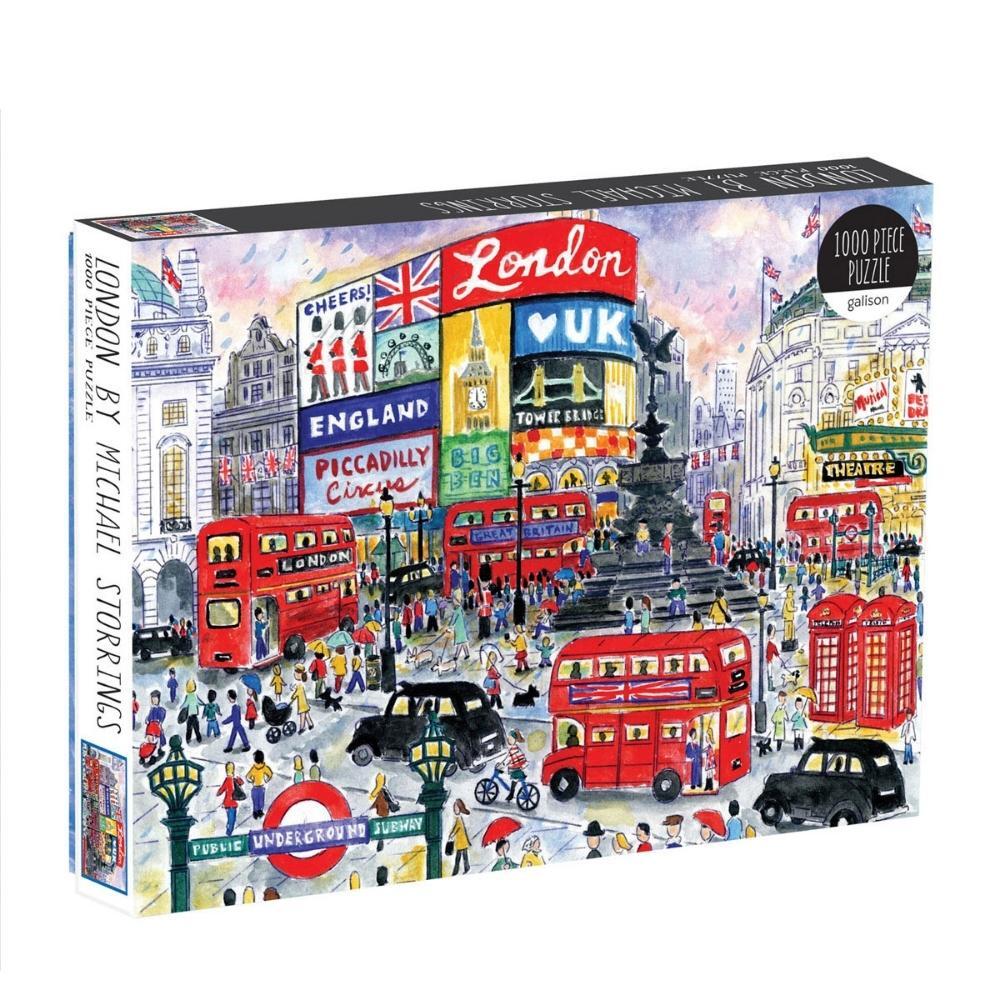 Galison Puzzle London by Michael Storrings 1000 Piece