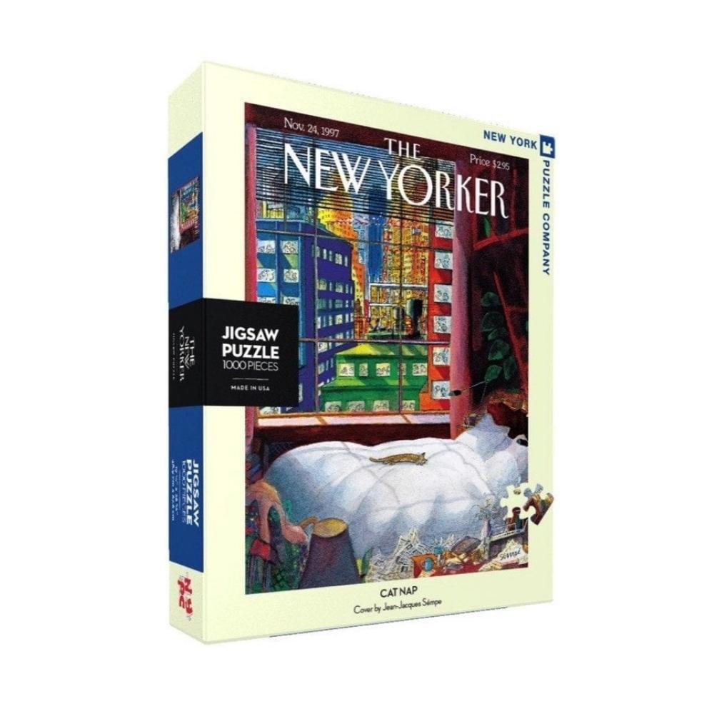 New York Puzzle Company Cat Nap 1000 Piece Puzzle