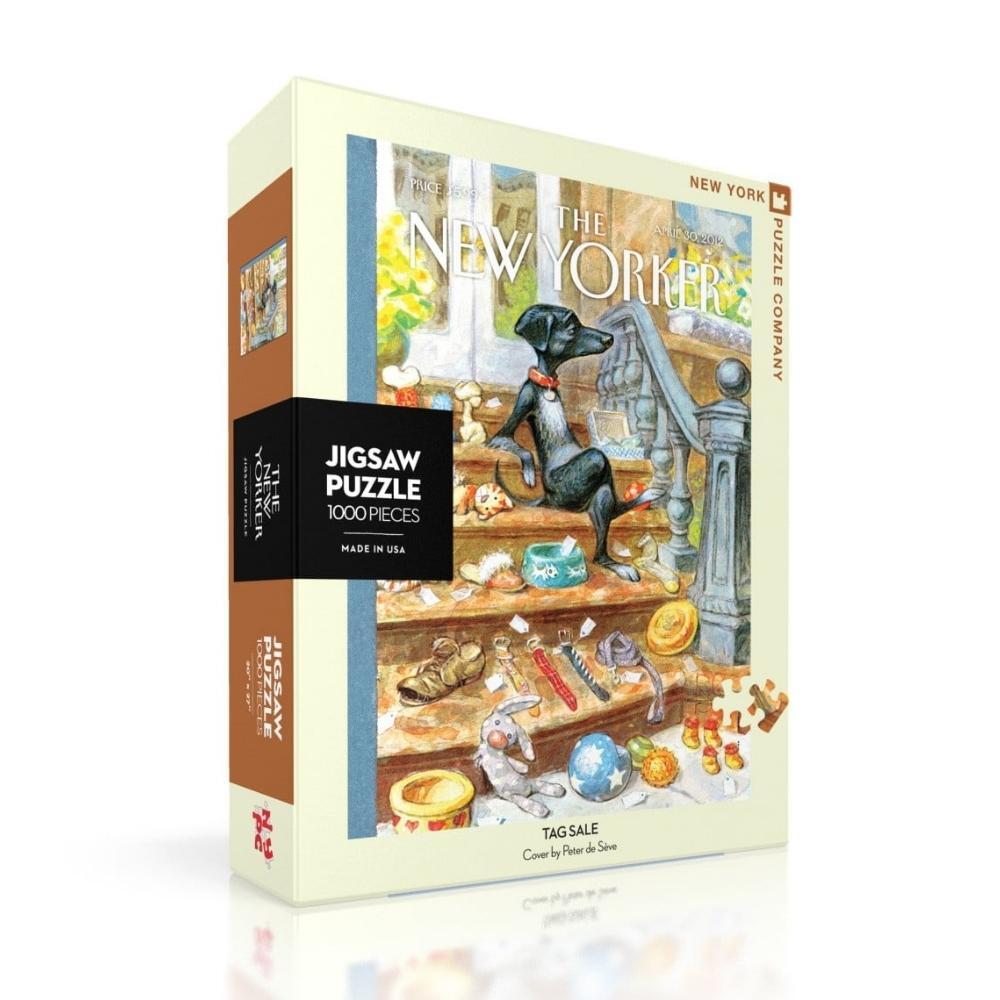 New York Puzzle Company Tag Sale 1000 Piece Puzzle