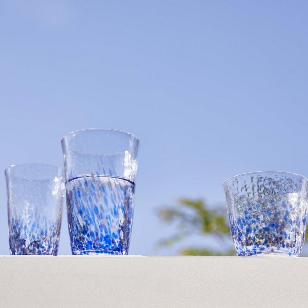 Toyosasaki Colourful Confetti Glass Tumbler