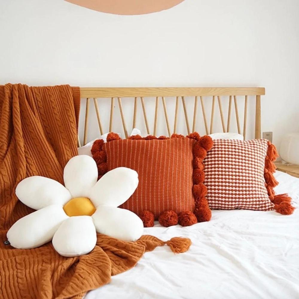 Pastel Daisy 60cm Plush Cushion