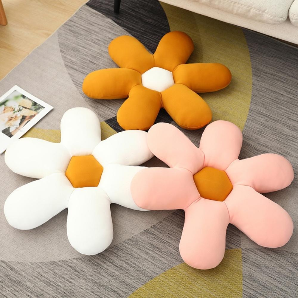 Pastel Daisy 60cm Plush Cushion