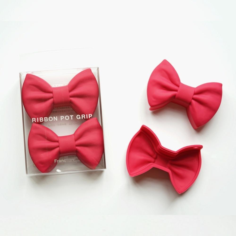 Francfranc Ribbon Pot Grip Potholder (Set of 2)