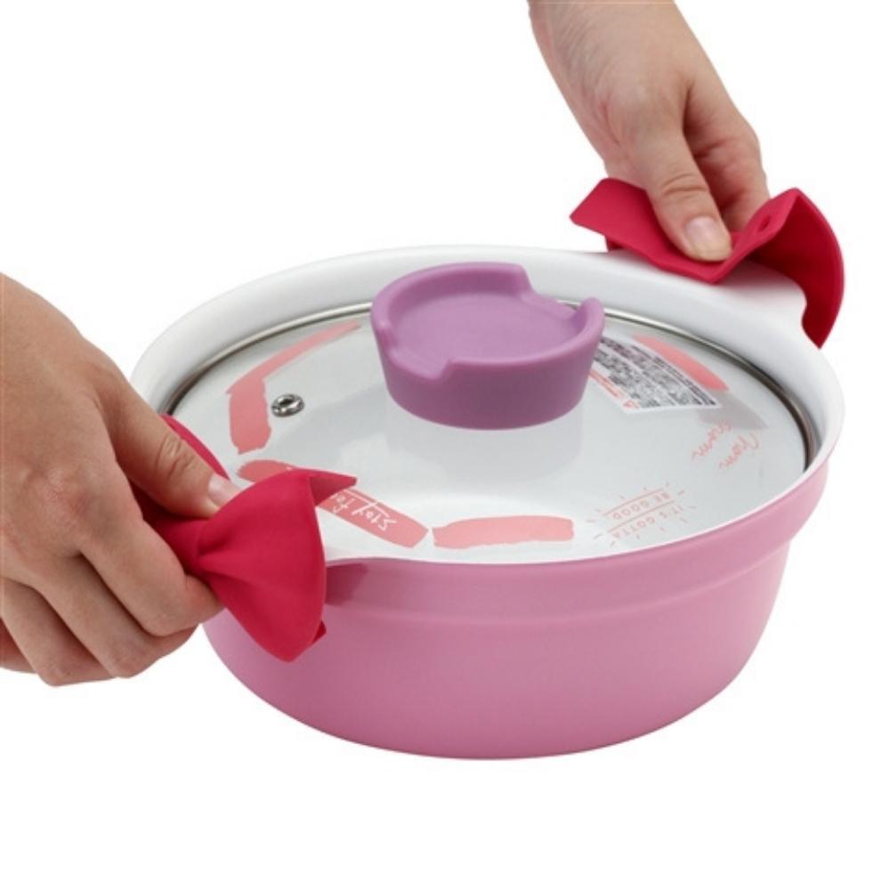 Francfranc Ribbon Pot Grip Potholder (Set of 2)