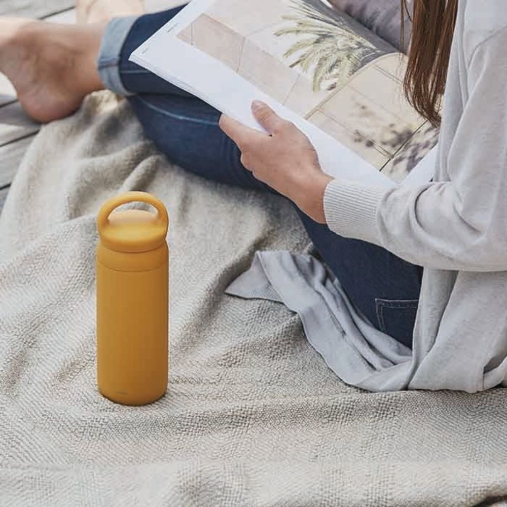 Kinto Day Off Tumbler 500ml Mustard