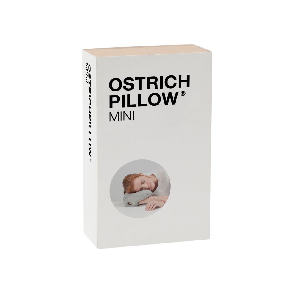 OstrichPillow Mini Travel Pillow - Midnight Grey