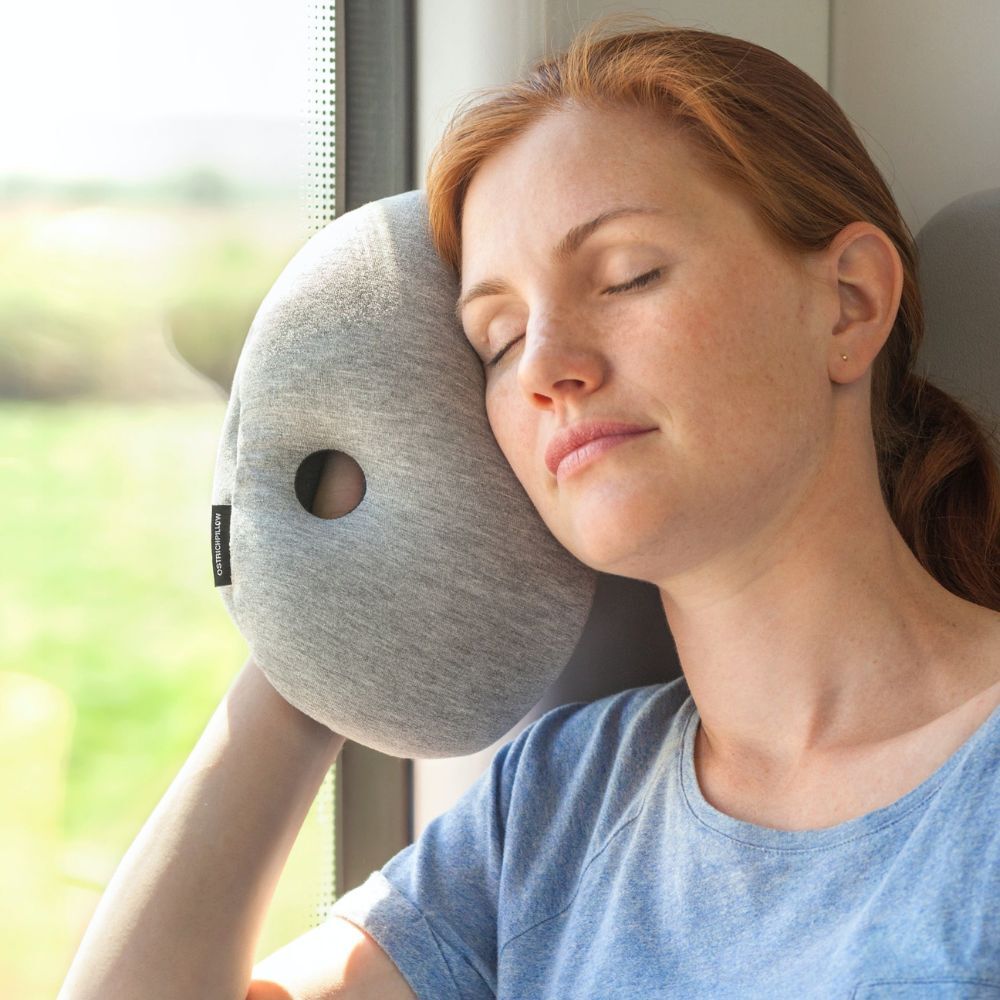 OstrichPillow Mini Travel Pillow - Blue Reef