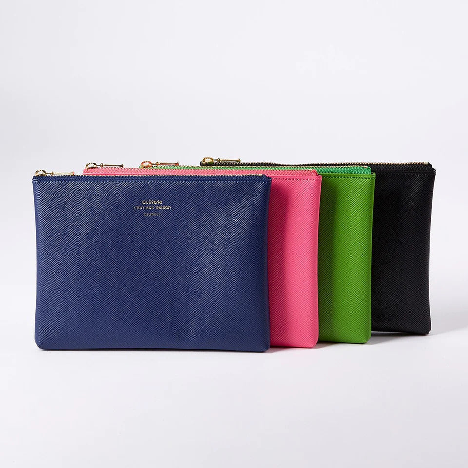 Delfonics Quitterie Pouch Medium - Dark Blue