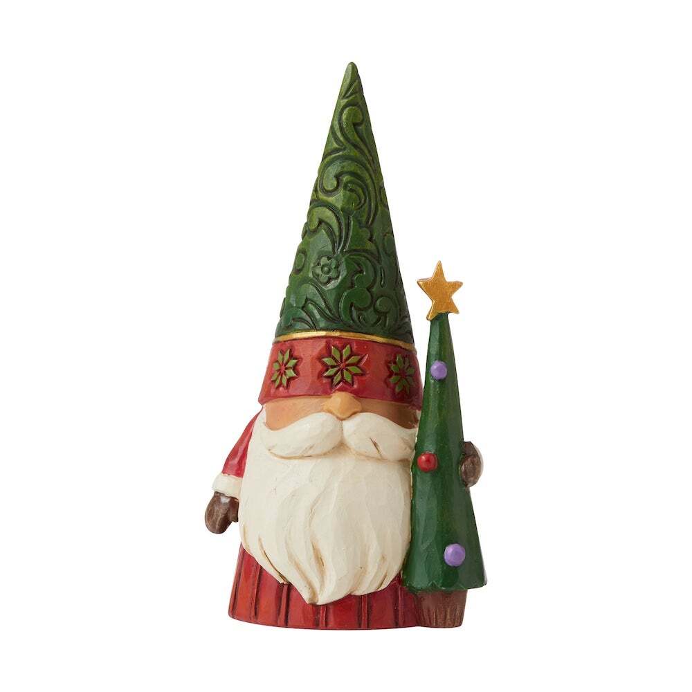 Heartwood Creek Jim Shore Gnome Holding Tree