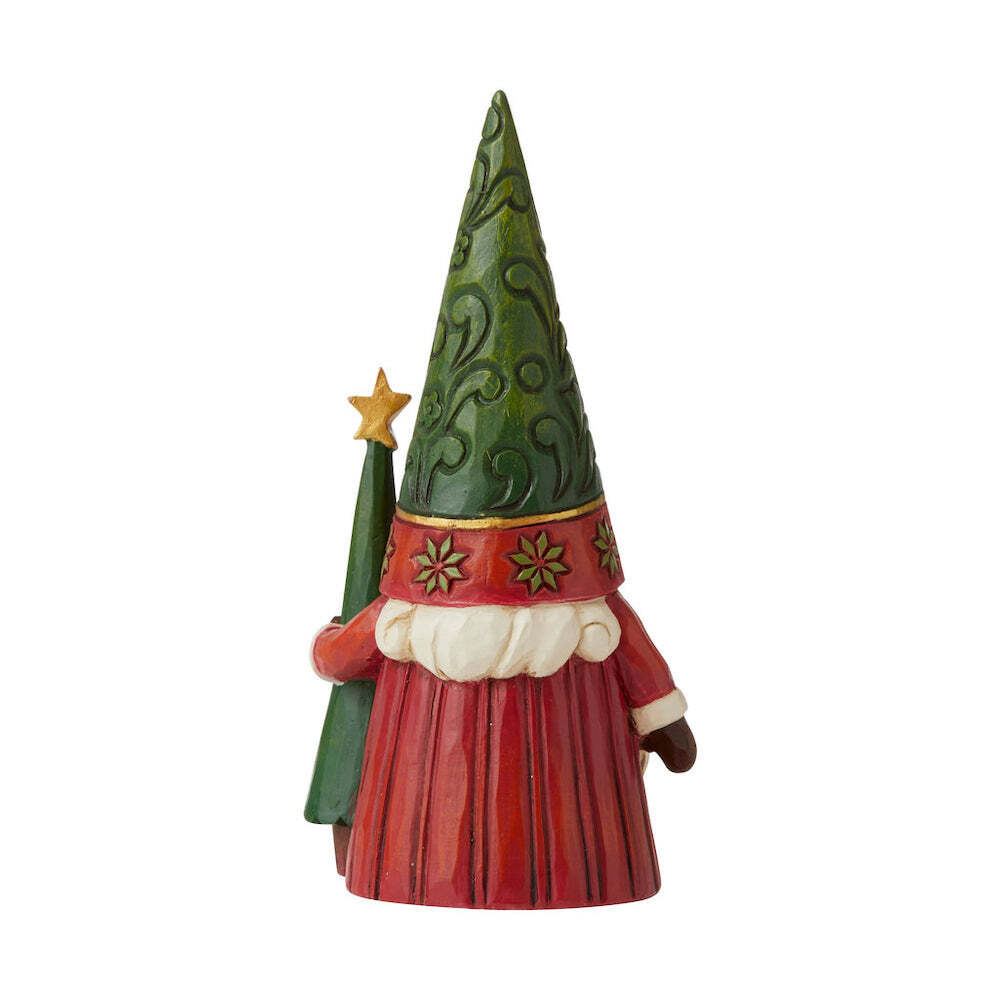Heartwood Creek Jim Shore Gnome Holding Tree