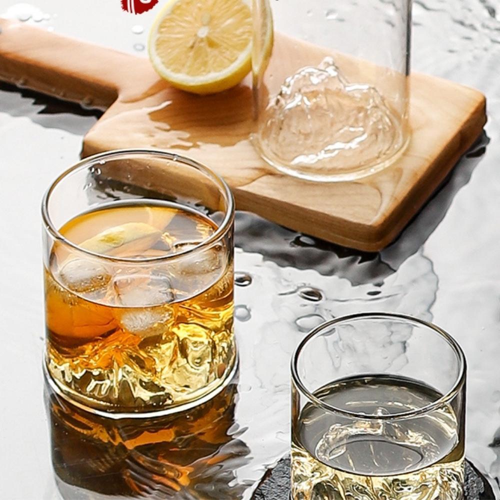 Mount Fuji Inspired Whiskey Glass (Set of 2)