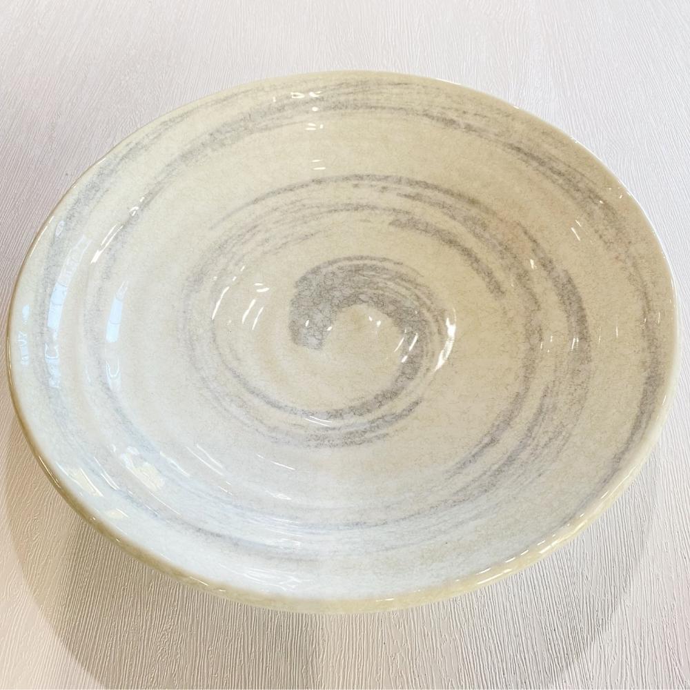 Arabori Minoyaki Ceramics Serving Plate 28cm