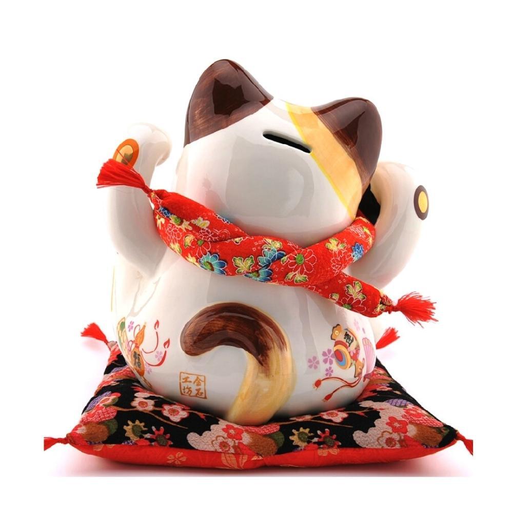 Maneki-Neko Thousands of Customers 26cm Lucky Cat