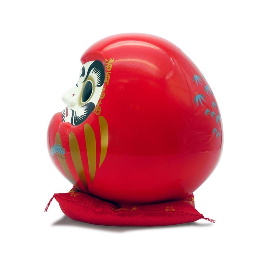 Japanese Red Daruma Ceramics Ornament 25cm